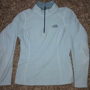 North Face XS quarter zip fleece